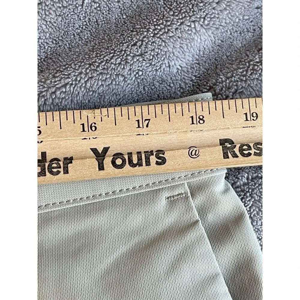 Banana‎ Republic Pants Mens 36/32 Khaki Color Performance Golf Travel Flat Front
